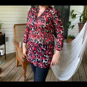 M&S chiffon top